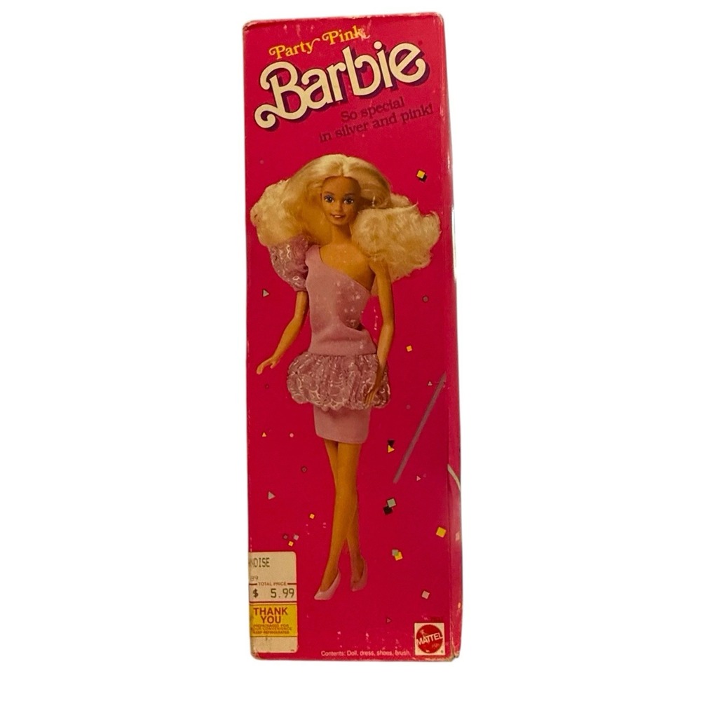 PARTY PINK BARBIE WINN-DIXIE SPECIAL LIMITED EDITION  Mattel 1989‎ NRFB 7637 - Picture 2 of 4